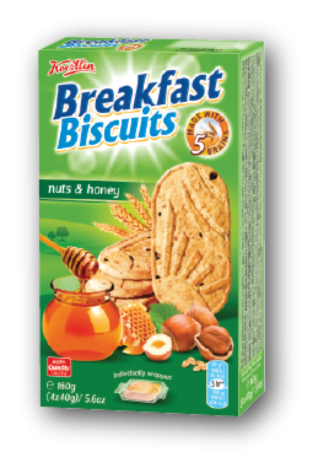 Breakfast Biscuits - mézzel és magvakkal